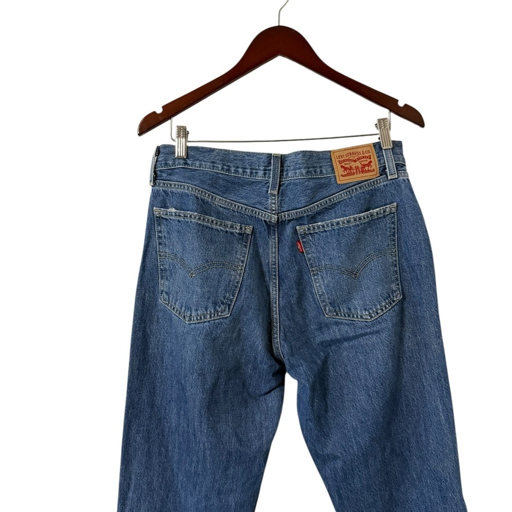 LEVI’S Low Pro Straight Distressed Ripped Jeans - Picture 6 of 8